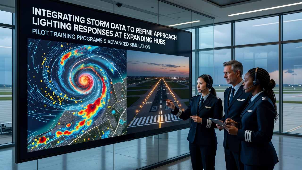 Storm Analytics Shape Pilot Training for Approach Lighting Adjustments at Expanding Airport Hubs